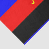 Polyamory-Stolperflagge Seidenpapier (Ausschnitt)