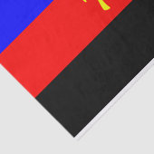 Polyamory-Stolperflagge Seidenpapier (Ausschnitt)