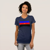 Polyamory-Stolperflagge T-Shirt (Vorne ganz)