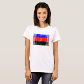 Polyamory-Stolperflagge T-Shirt (Vorne ganz)