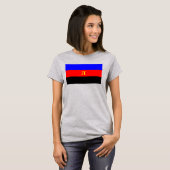 Polyamory-Stolperflagge T-Shirt (Vorne ganz)