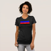 Polyamory-Stolperflagge T-Shirt (Vorne ganz)