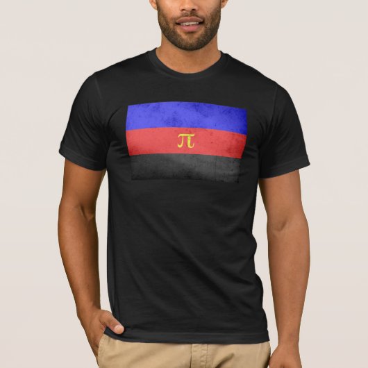 Polyamory-Stolperflagge T-Shirt (Vorderseite)