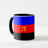 Polyamory-Stolperflagge Tasse (Vorderseite Links)