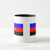 Polyamory-Stolperflagge Tasse (Zentrum)