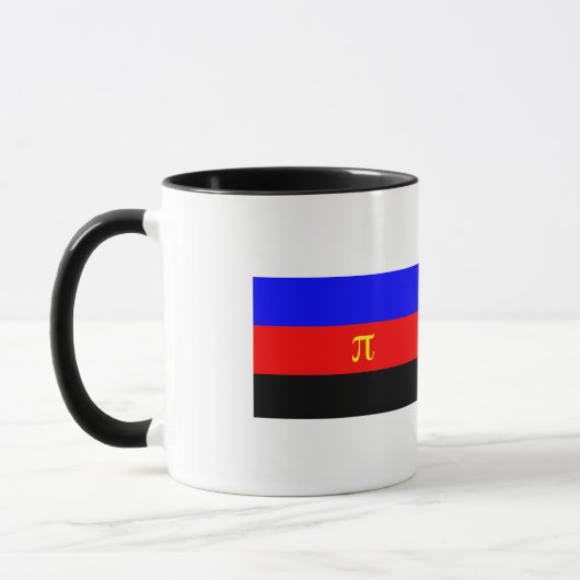 Polyamory-Stolperflagge Tasse (Links)