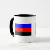 Polyamory-Stolperflagge Tasse (Vorderseite Links)