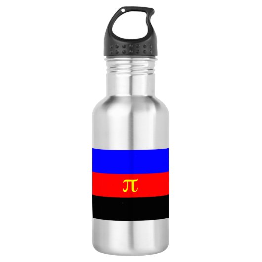 Polyamory-Stolperflagge Trinkflasche (Vorderseite)
