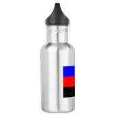 Polyamory-Stolperflagge Trinkflasche (Links)