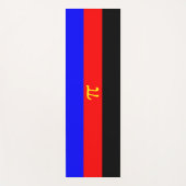 Polyamory-Stolperflagge Yogamatte (Vorderseite)