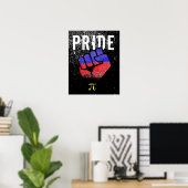 Polyamory Stolzfaust Poster (Heimbüro)