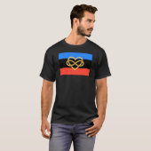 Polyamory-Unendlichkeit-Herz-Shirt T-Shirt (Vorne ganz)