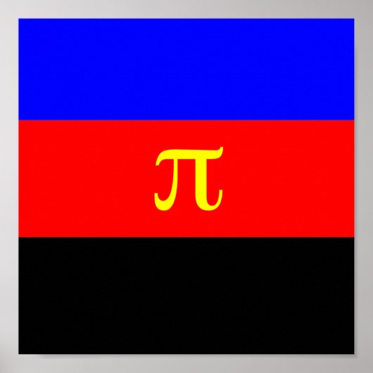 Polyamurer Stolz Poster (Vorne)