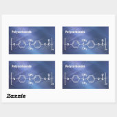 Polycarbonat PC Lexan Rechteckiger Aufkleber (Blatt)