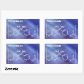 Polycarbonat Rechteckiger Aufkleber (Blatt)