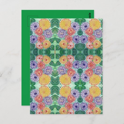 Polychromatic Postkarte (Vorne/Hinten)