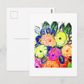 Polychromatisch postkarte (Vorne/Hinten)