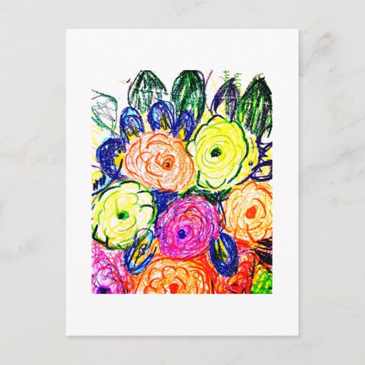 Polychromatisch postkarte (Vorderseite)