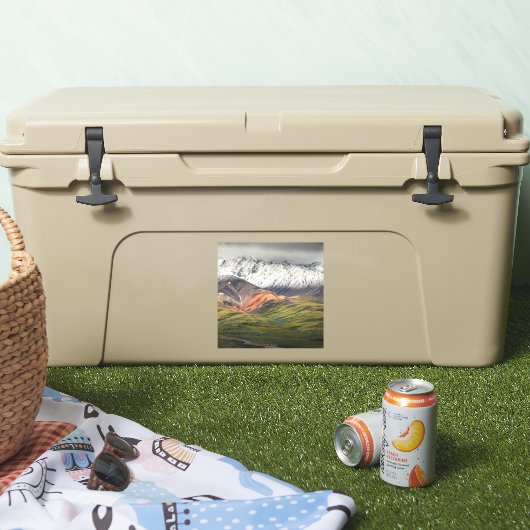 Polychrome-Berg, Denali NP, Alaska Aufkleber (Kühler)