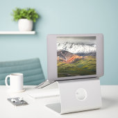 Polychrome-Berg, Denali NP, Alaska Aufkleber (Laptop auf Schreibtisch)