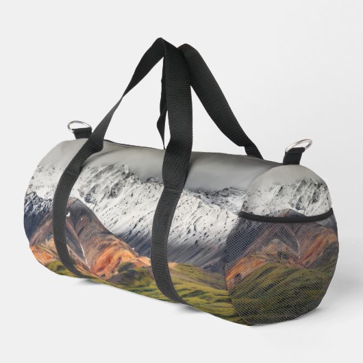Polychrome-Berg, Denali NP, Alaska Duffle Bag (Rechte Ecke)