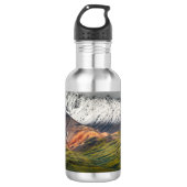 Polychrome-Berg, Denali NP, Alaska Edelstahlflasche (Vorderseite)