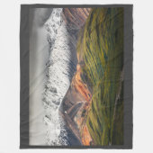 Polychrome-Berg, Denali NP, Alaska Fleecedecke (Vorderseite)