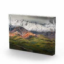 Polychrome-Berg, Denali NP, Alaska Fotoblock