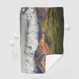 Polychrome-Berg, Denali NP, Alaska Golfhandtuch