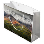 Polychrome-Berg, Denali NP, Alaska Große Geschenktüte (Rückseite Schrägansicht)