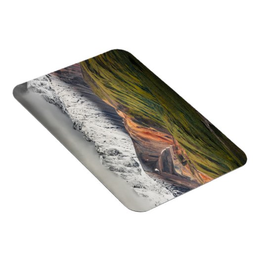 Polychrome-Berg, Denali NP, Alaska Magnet (Rechte Seite)