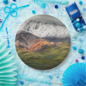 Polychrome-Berg, Denali NP, Alaska Pappteller (Party)