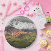 Polychrome-Berg, Denali NP, Alaska Pappteller (Party)