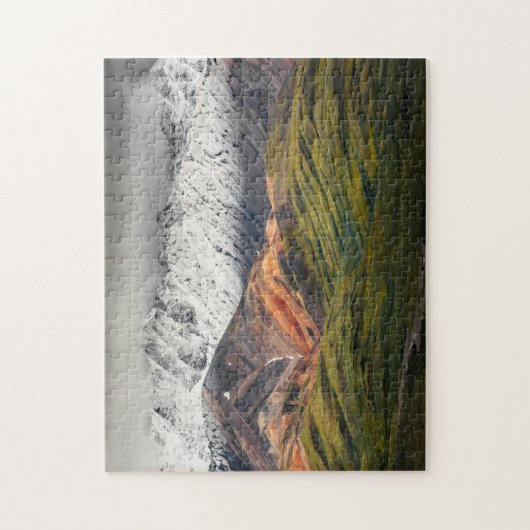 Polychrome-Berg, Denali NP, Alaska Puzzle (Vertikal)