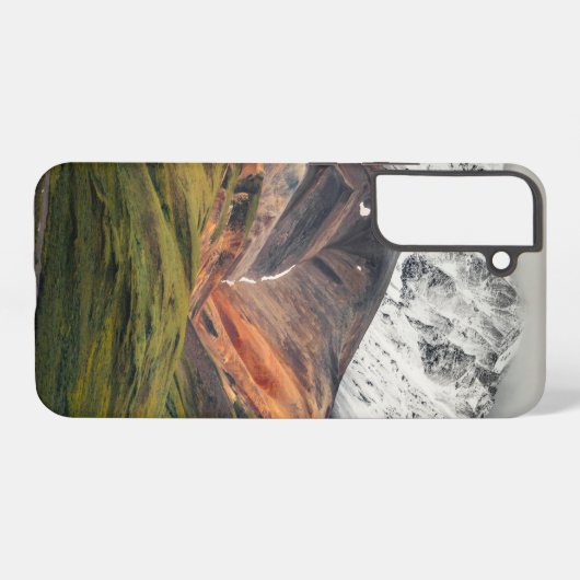 Polychrome-Berg, Denali NP, Alaska Samsung Galaxy Hülle (Rückseite (Horizontal))