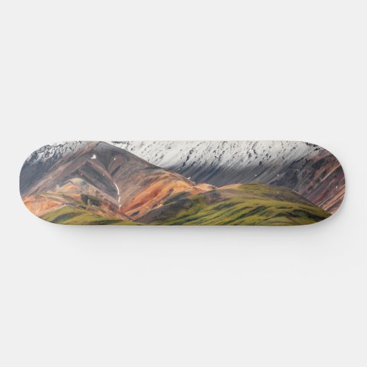 Polychrome-Berg, Denali NP, Alaska Skateboard (Horizontal)