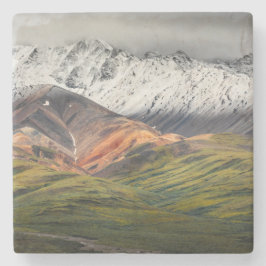 Polychrome-Berg, Denali NP, Alaska Steinuntersetzer