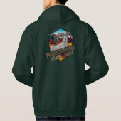 Polychrome Hoodie Forest Green (Rückseite)