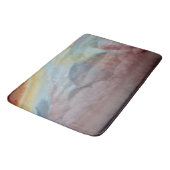 Polychrome Jasper Badematte (Schrägansicht)