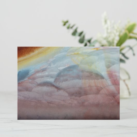 Polychrome Jasper Karte (Stehend Vorderseite)