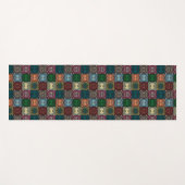 Polychrome Owls Yogamatte (Vorderseite (Horizontal))