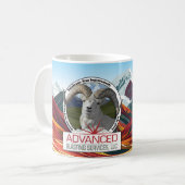 Polychrome-Projektnormen und Tasse der Schafe (Vorderseite Links)