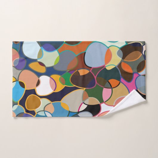 Polychrome-Schaltmuster Handtuch (Handtuch)