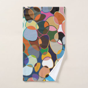 Polychrome-Schaltmuster Handtuch