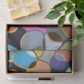 Polychrome-Schaltmuster Seidenpapier (Geschenk)