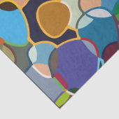 Polychrome-Schaltmuster Seidenpapier (Detail)