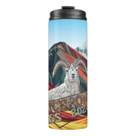 Polychrome Travel Mug/Thermal Tumbler Thermosbecher