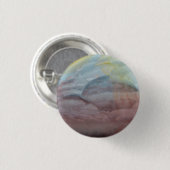 Polychromer Jaspis Button (Vorne & Hinten)