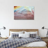 Polychromer Jaspis Leinwanddruck (Insitu (Schlafzimmer))