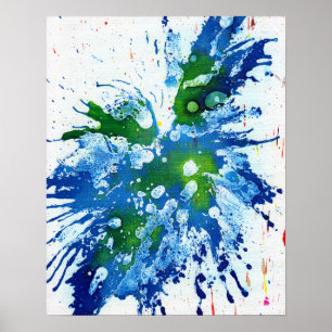 Polychromoptic #14 durch Michael Moffa Poster